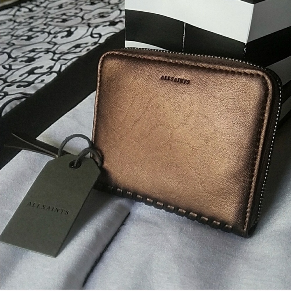 All Saints Leather Wallet